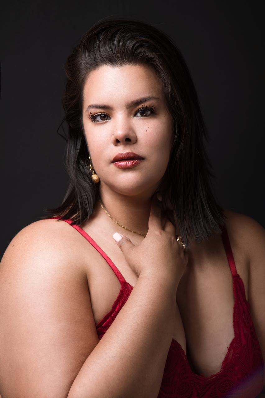 modelo modelaje fotografía influencer mujer curvy